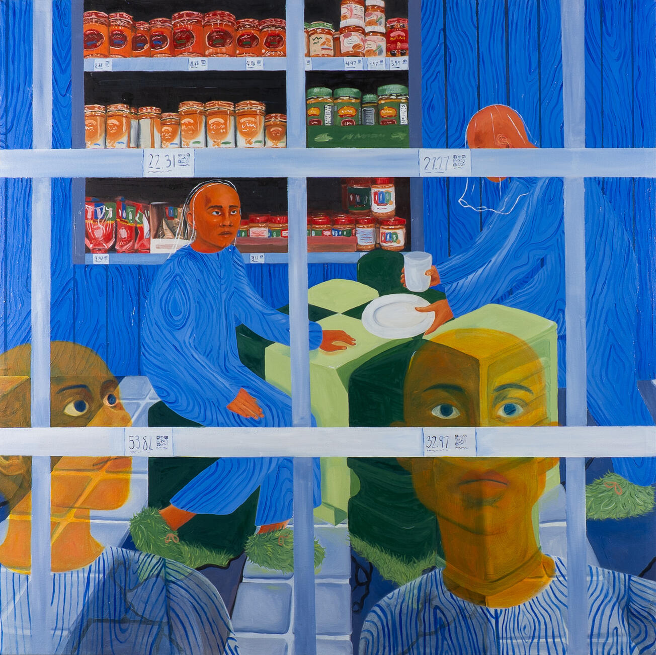 Let the Living Take An image of the painting Let the Living Take