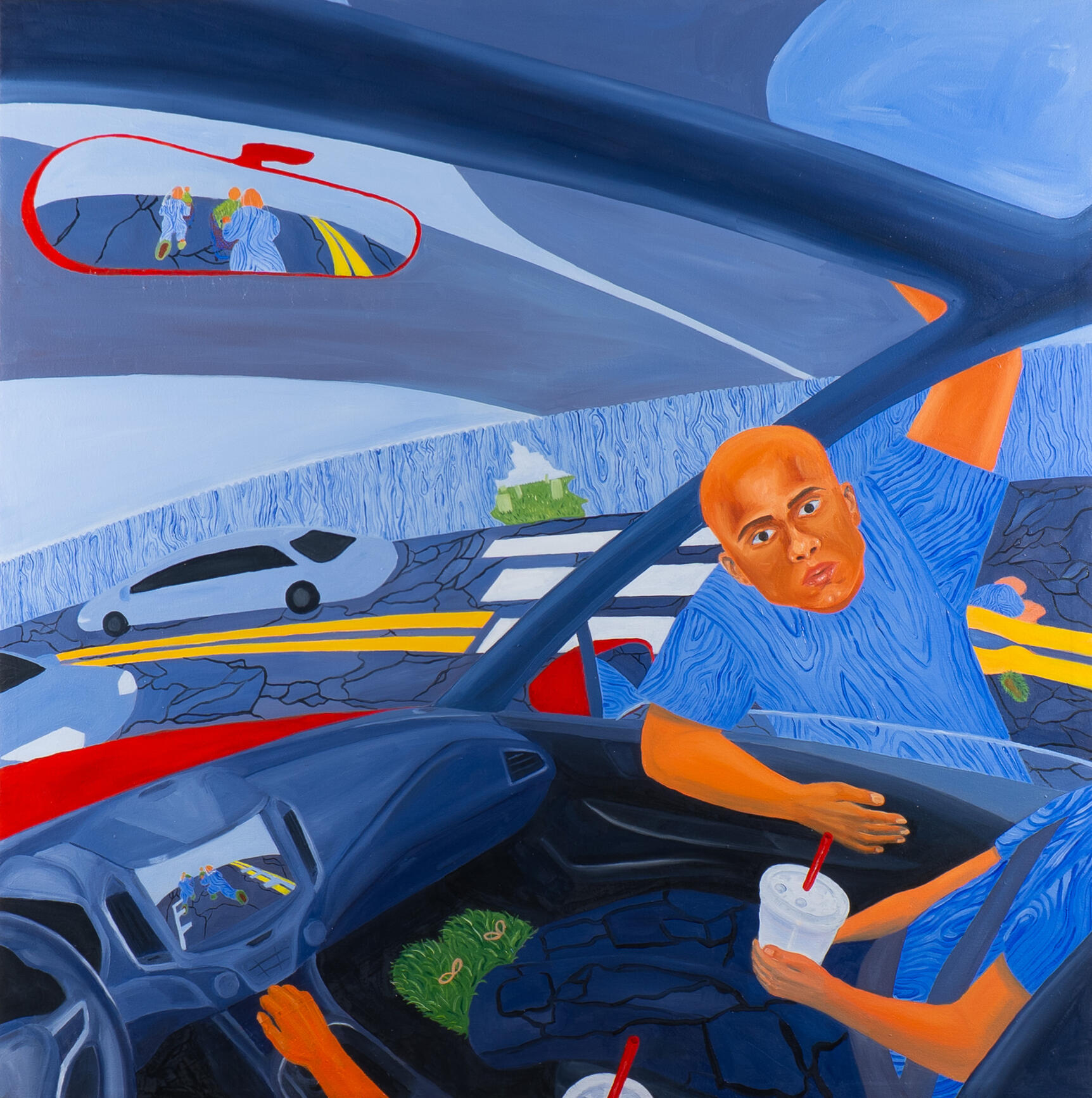 Roadkill An image of the painting Roadkill